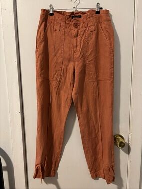 Banana Republic Women’s Rust Orange Utility Chinos
